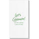 Fun Let's Celebrate Luxury Deville Guest Towels Image 4 of 6